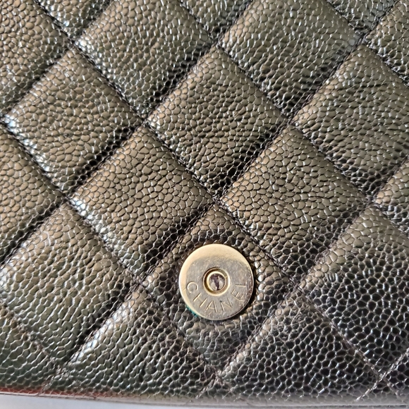 Chanel classic mini square black caviar incognito bag - Picture 13 of 15